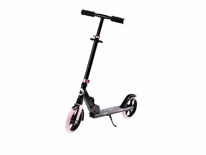 Детский самокат Lionelo Luca BLACK CARBON PINK 82361252 фото
