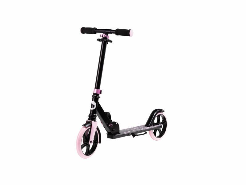 Детский самокат Lionelo Luca BLACK CARBON PINK 82361252 фото