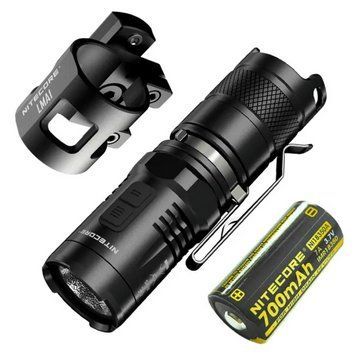 Ліхтар ручний Nitecore MT10C з кріпленням на шолом LMA1 та акумулятором NL18350A (комплект) 718619 фото
