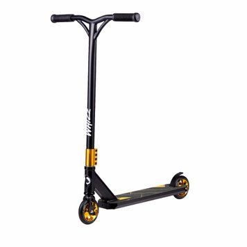 Детский самокат Lionelo WHIZZ BLACK CARBON YELLOW 82362923 фото