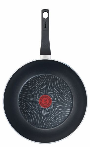 Сковорода ВОК Tefal StartCook, 28см, алюміній, бакеліт, чорний C2721953 фото