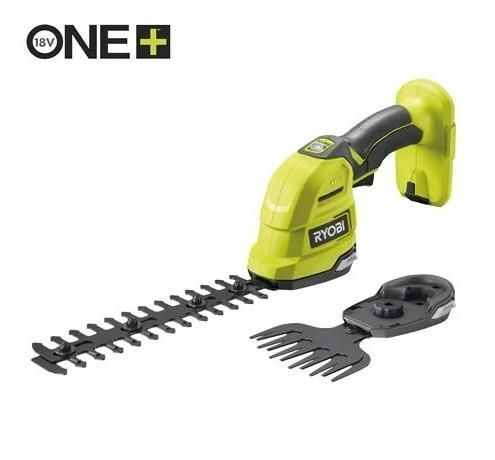 Ножницы аккумуляторные для травы Ryobi RY18GSA-0 18В ONE+ с насадкой кусторез 20см 1кг (без АКБ и ЗУ) 5133005764 фото