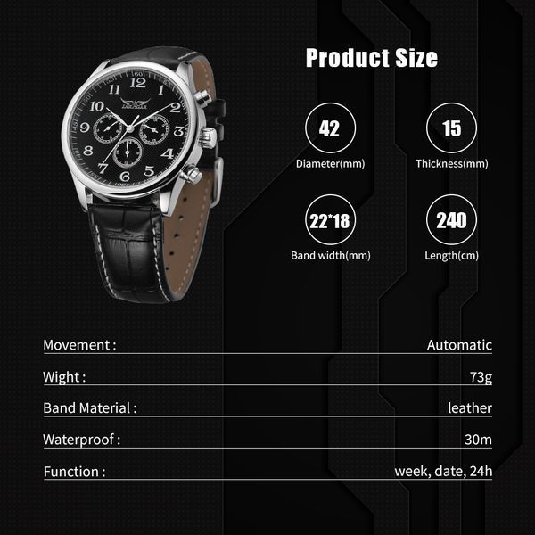 Jaragar Elite Pure Silver, 2 ремінці 2333 фото Jaragar Elite Pure Silver, 2 ремінці 2333 фото
