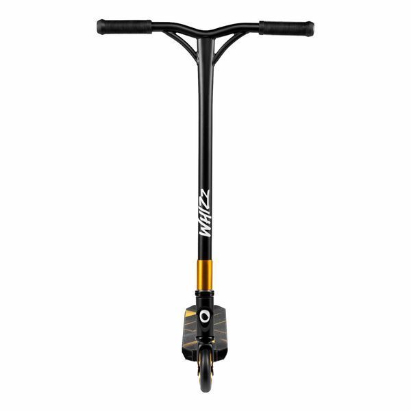 Детский самокат Lionelo WHIZZ BLACK CARBON YELLOW 82362923 фото