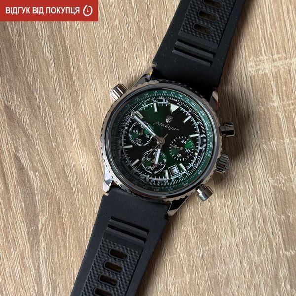 Poedagar Avalon Rubber Black, 2 ремешка 2254 фото