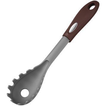 Ложка для спагеті Ardesto Gemini, 28см, нейлон, сіро-коричневий AR2155PG фото