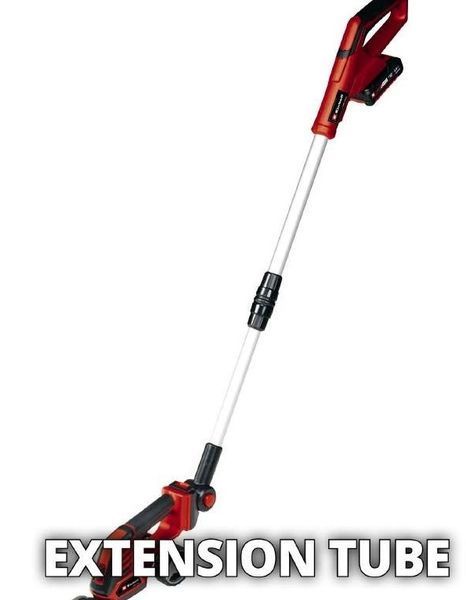 Ножиці для трави акумуляторні Einhell GE-CG 18/100 Li T - Solo 18В PXC леза 10/20см телескоп. руків'я 0.7кг (без АКБ і ЗП) 3410310 фото