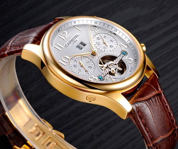 Годинник Carnival Swiss Brown 8702 фото