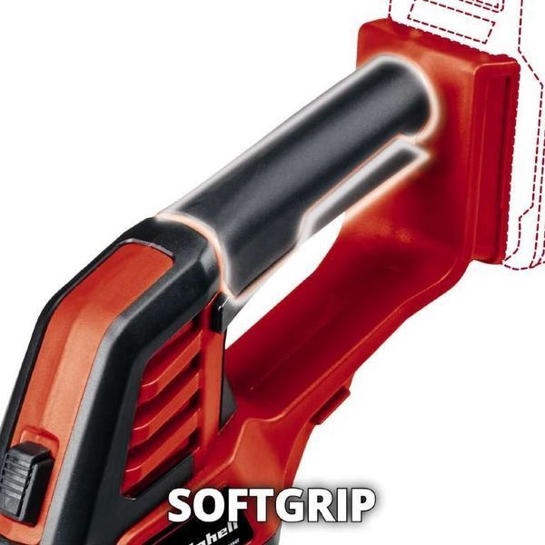 Ножиці для трави акумуляторні Einhell GE-CG 18/100 Li T - Solo 18В PXC леза 10/20см телескоп. руків'я 0.7кг (без АКБ і ЗП) 3410310 фото