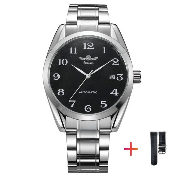 Winner Handsome Textile Black, 2 ремінці 2255 фото