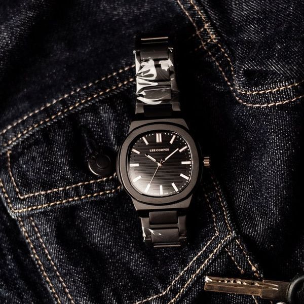 Годинник Lee Cooper Brand Black 1841 фото