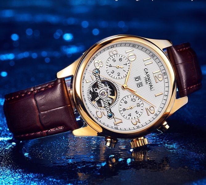 Годинник Carnival Swiss Brown 8702 фото