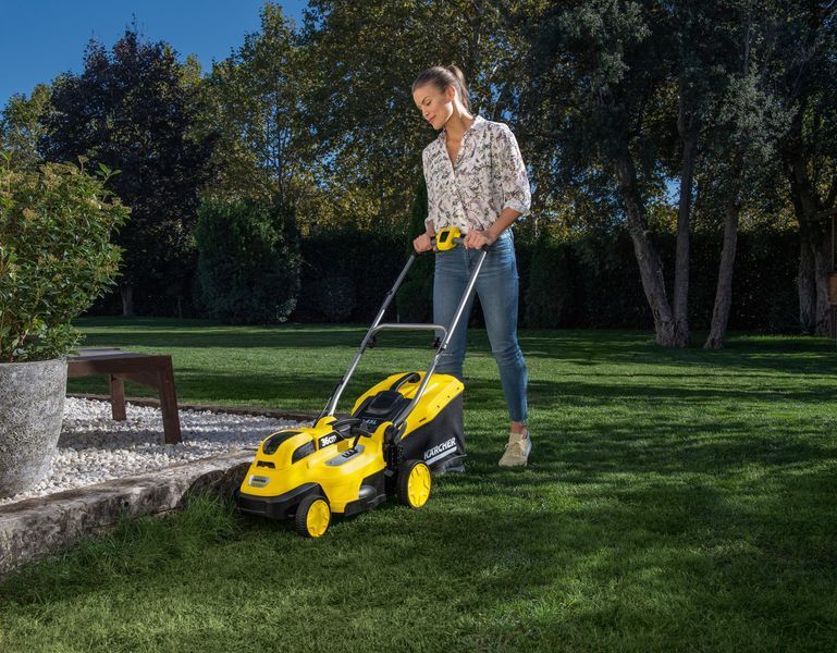 Газонокосарка акумуляторна Karcher LMO 18-36 Battery 18В 36см (без АКБ та ЗП) 1.444-420.0 фото
