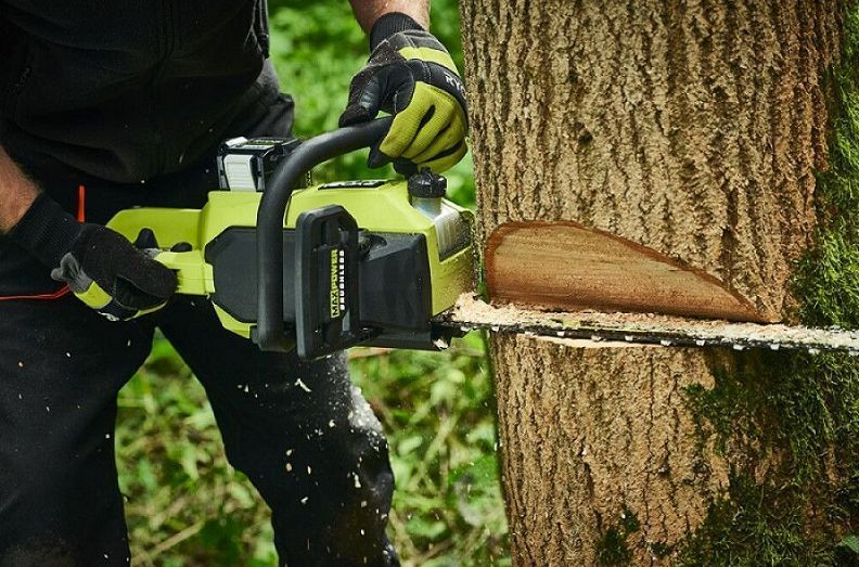 Пила ланцюгова акумуляторна Ryobi RY36CSX50A-0 36В MAX POWER шина 50см Oregon безщіткова 18.5м/с 5.3кг без АКБ та ЗП 5133006242 фото