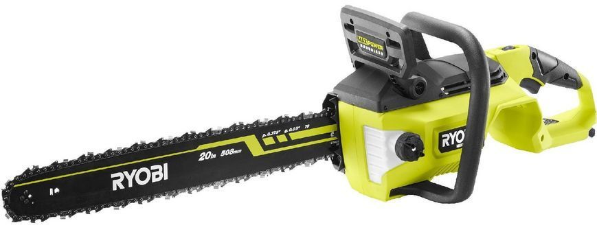 Пила ланцюгова акумуляторна Ryobi RY36CSX50A-0 36В MAX POWER шина 50см Oregon безщіткова 18.5м/с 5.3кг без АКБ та ЗП 5133006242 фото