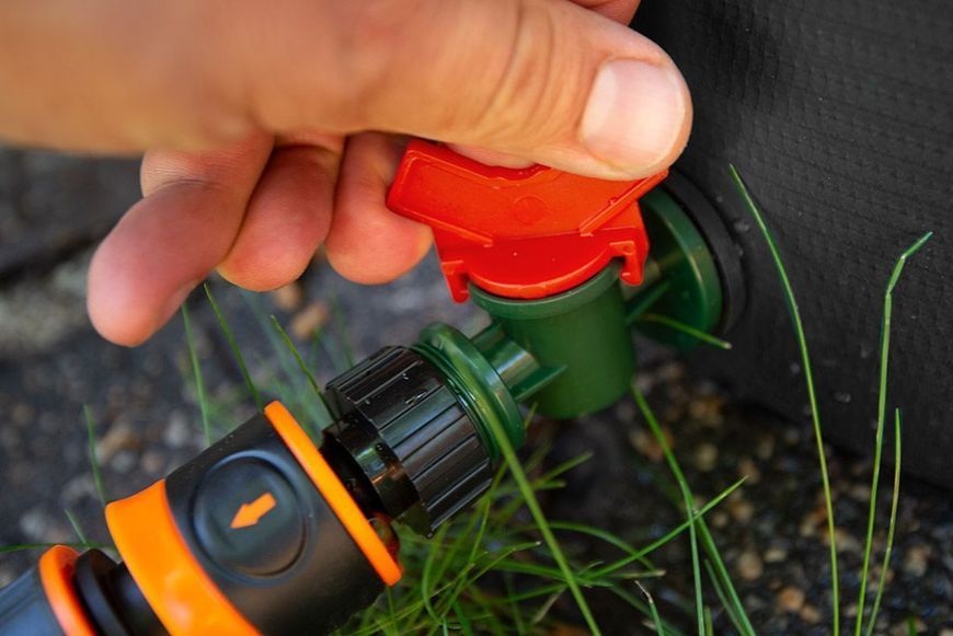 Контейнер для води Neo Tools, складаний, 100л, ПВХ, стійкість до УФ, 3/4", 40х78см 15-950 фото