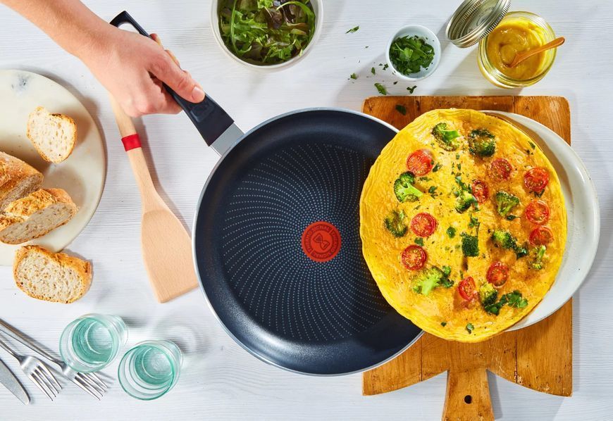 Сковорода Tefal StartCook, 26см, алюміній, чорний C2720553 фото