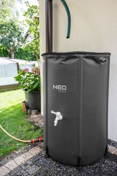 Контейнер для воды Neo Tools, складной, 250л, ПВХ, стойкость к УФ, 3/4", 60х88см 15-951 фото