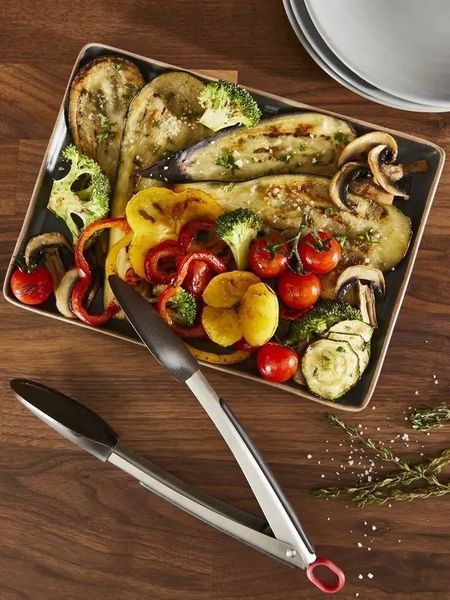 Щипці для гриля Tefal, сталь, чорно-сірий K1182034 фото