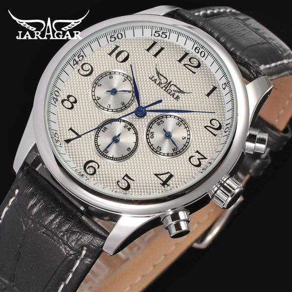 Годинник Jaragar Elite White 1012 фото