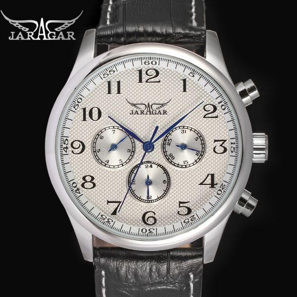 Годинник Jaragar Elite White 1012 фото