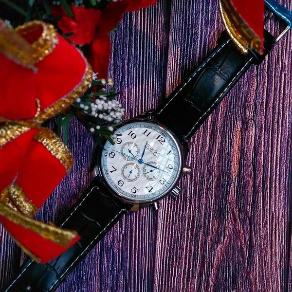 Годинник Jaragar Elite White 1012 фото