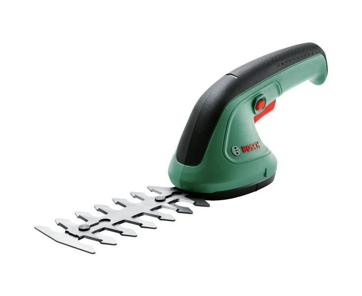 Кусторез аккумуляторный Bosch EasyShear, 3.6В, 1х1.5Ач, лезвие 12см, шаг реза 8мм, 0.5кг 0.600.833.303 фото
