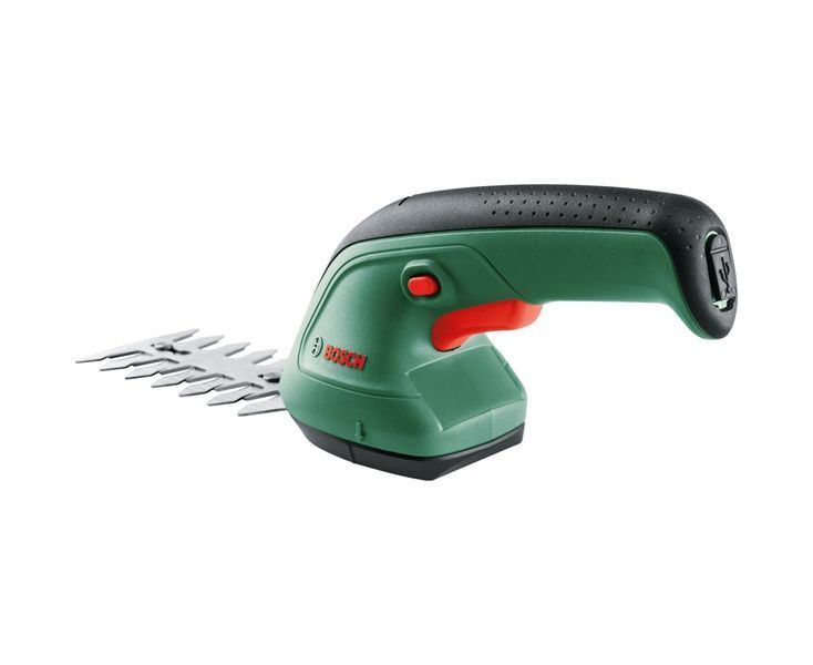 Кусторез аккумуляторный Bosch EasyShear, 3.6В, 1х1.5Ач, лезвие 12см, шаг реза 8мм, 0.5кг 0.600.833.303 фото