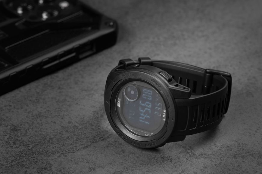 Тактические часы 2E Tactical Delta X Black с компасом и шагомером 2E-TCW10BK фото