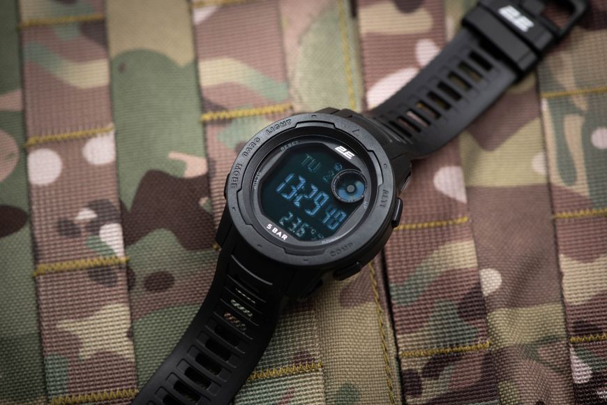 Тактические часы 2E Tactical Delta X Black с компасом и шагомером 2E-TCW10BK фото