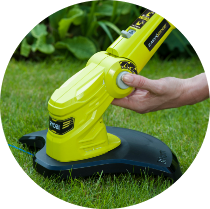 Тример садовий акумуляторний Ryobi ONE+ OLT1832 18В 25-30см телескопічна штанга регулювання кута нахилу 2.3кг без АКБ та ЗП 5133002813 фото