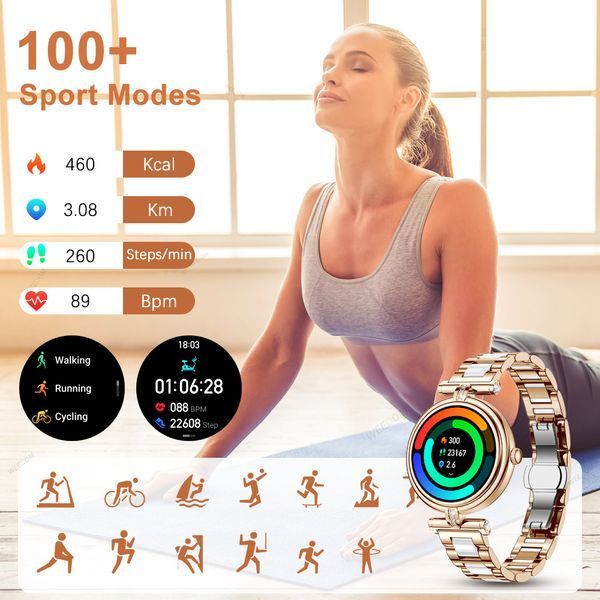 Smart-годинник Smart Leila Rubber, 2 ремінця 1790 фото