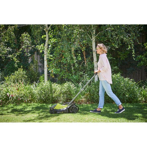 Газонокосарка акумуляторна Ryobi ONE+ OLM1833B 18В 33см 35л 25-65мм 8.1кг без АКБ та ЗП 5133004305 фото