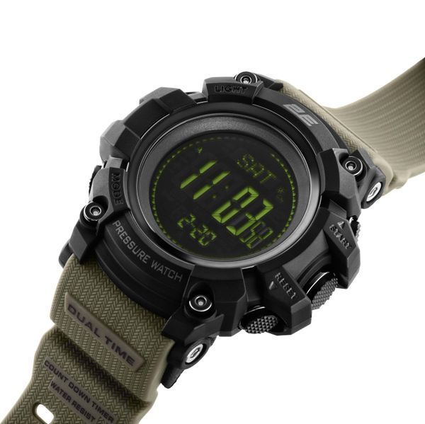 Тактичний годинник 2E Tactical Armor GT Army Green з компасом та крокоміром 2E-TCW20ARGN фото