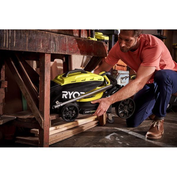 Газонокосарка акумуляторна Ryobi ONE+ OLM1833B 18В 33см 35л 25-65мм 8.1кг без АКБ та ЗП 5133004305 фото
