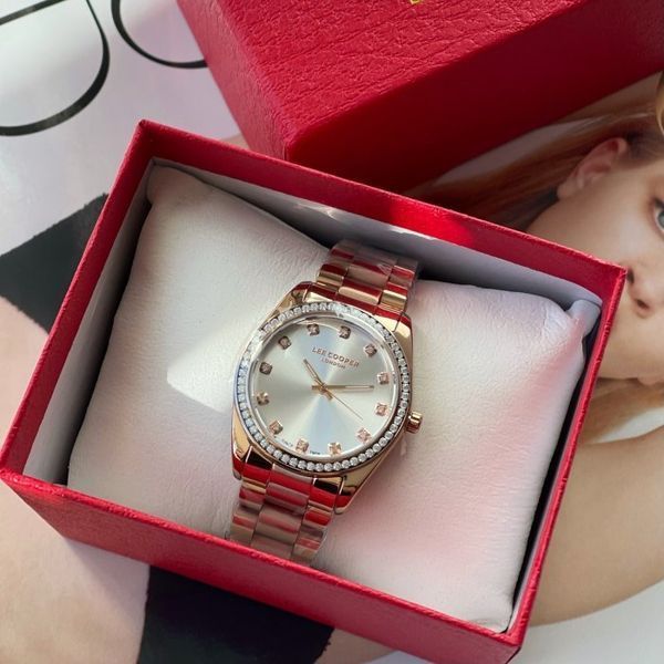 Годинник Lee Cooper Santorini Gold 1844 фото
