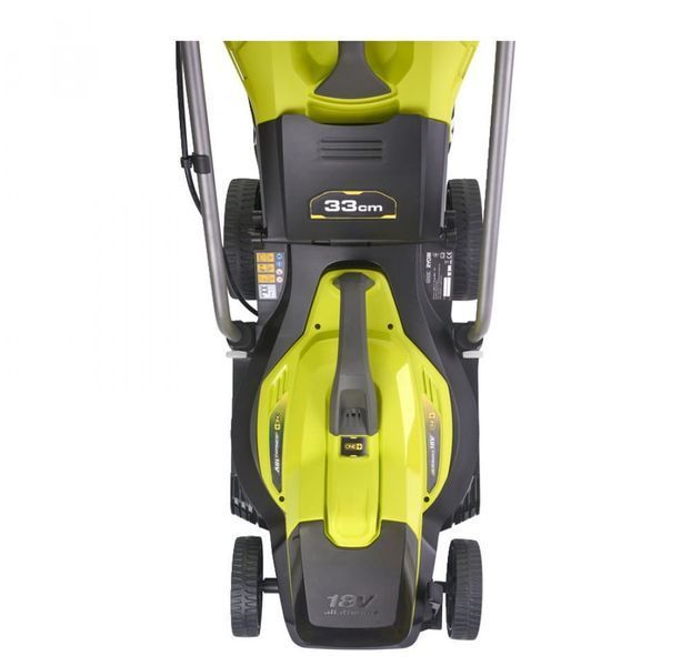 Газонокосарка акумуляторна Ryobi ONE+ OLM1833B 18В 33см 35л 25-65мм 8.1кг без АКБ та ЗП 5133004305 фото