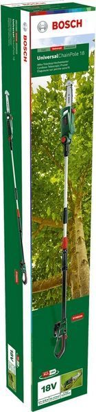 Пила ланцюгова акумуляторна Bosch UniversalChainPole 18В 210-260см шина 20см 3.6кг без АКБ та ЗП 0.600.8B3.101 фото