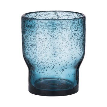 Набір склянок низьких Ardesto Bubble 300мл, 2шт, скло, синій AR2630BL фото