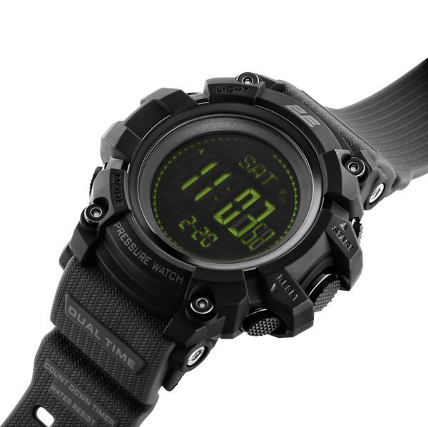 Тактические часы 2E Tactical Armor GT Black с компасом и шагомером 2E-TCW20BK фото
