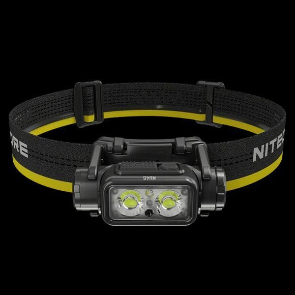 Налобний ліхтар Nitecore NU45 із датчиком наближення USB Type-C 1700лм (11 режимів) 712609 фото