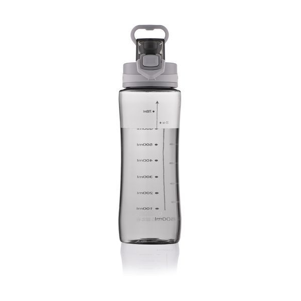 Пляшка для води Ardesto Purity, 800мл, пластик, сірий AR2280PG фото