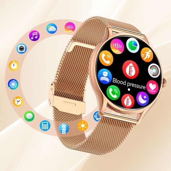Smart-годинник Smart Milano Gold Rubber, 2 ремінця 1792 фото