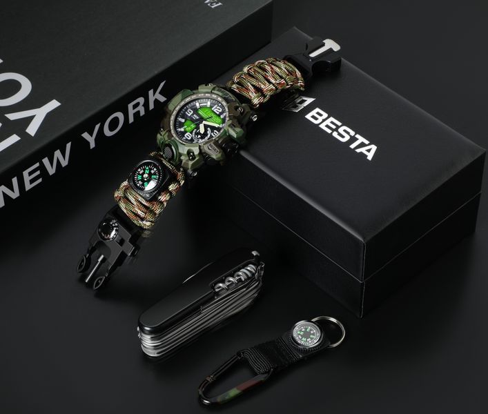 Besta Box Military Set подарунковий набір, з компасом 1888 фото