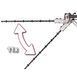 Кусторез телескопический Einhell GC-HH 9046, 900Вт, 460мм, шаг 20мм, штанга 1.97-2.6м, 4.91кг 3403880 фото 6