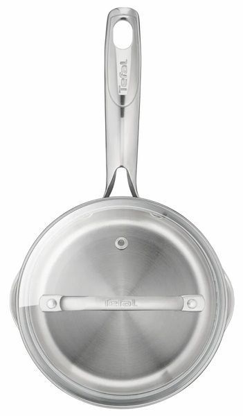 Набір посуду Tefal Duetto Plus, 10 предметів, нержавіюча сталь, скло G719SA55 фото