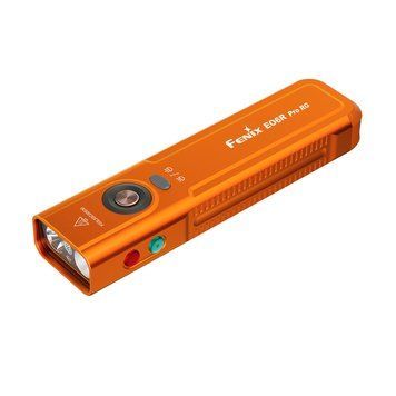 Ліхтар ручний Fenix E06R PRO RG 1600 лм 160 м з червоним світлом і зеленим лазером (20 режимів) Жовтогарячий 722269 фото