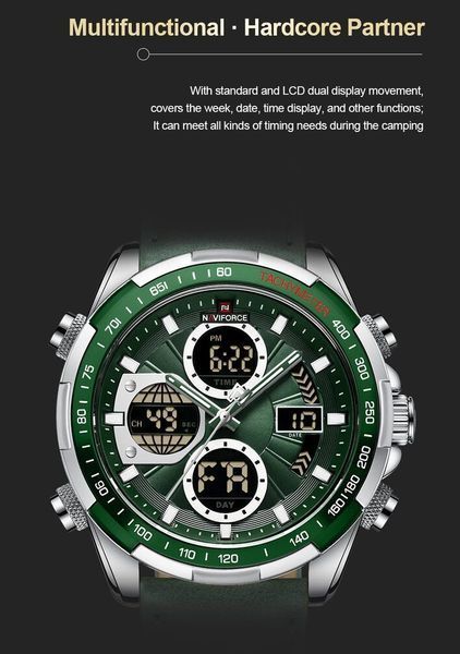Часы Naviforce Fly ArmyGreen 9545 фото