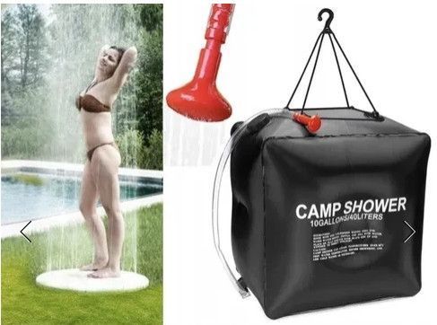 Туристичний похідний душ Easy Camp Solar Shower на 40л 900817 фото