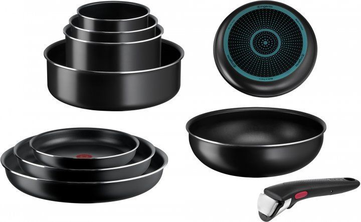 Набор посуды Tefal Ingenio Easy CookClean, 13 предметов (L1539843) L1539843 фото